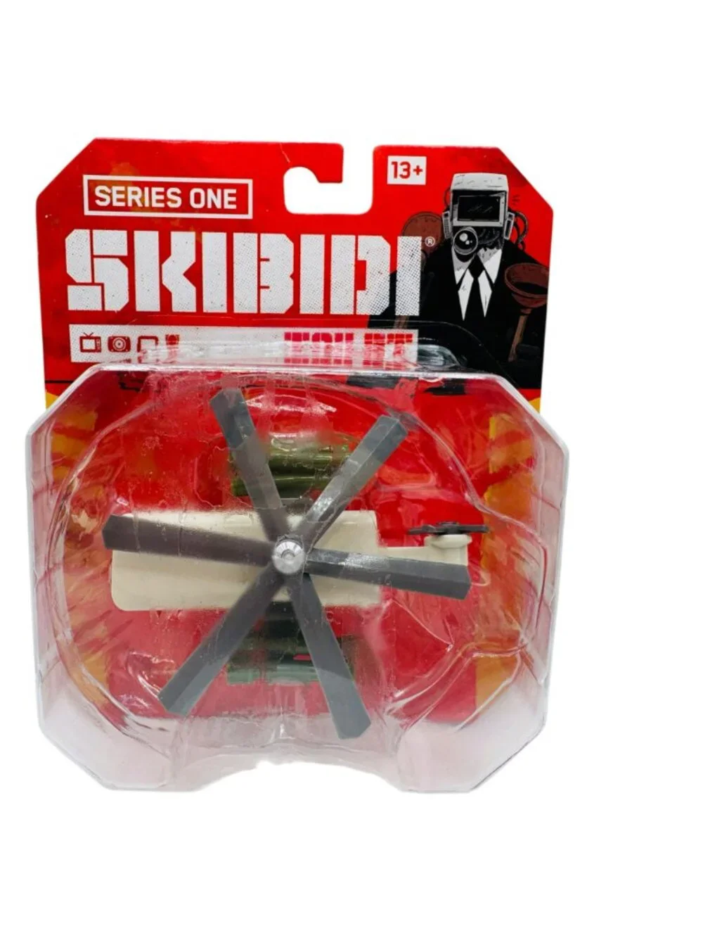 Skibidi Toilet Series One 1:64 Diecast Collectibles - Set Of 4 Figures: Laser Ta